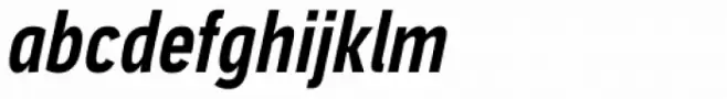 Aago Compressed SemiBold Italic