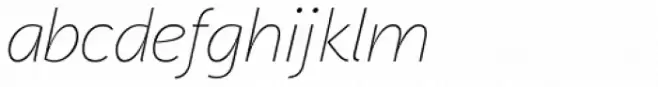 Aaux Next Wide Thin Italic