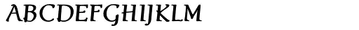 Ablati Small Caps Italic
