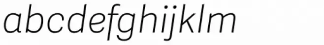 Adelle Sans Thin Italic