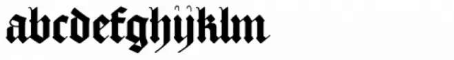 AJ Quadrata Medieval Bold