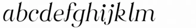Along Serif BSC Thin Italic