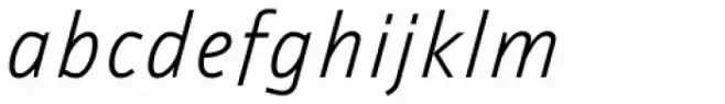 Ambiguity Thrift Light Italic