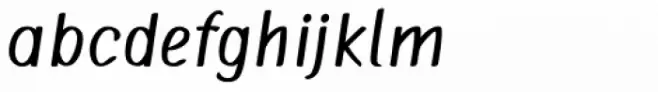 Anelo Condensed Semibold Italic