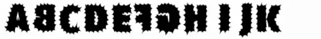 Anti Atom Font Mirror