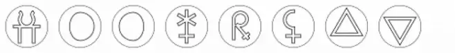 Astrotype P Dot Outline