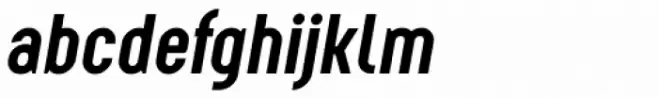 Augmento Condensed Bold Italic
