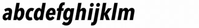 Avenir Next Pro Condensed Bold Italic