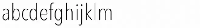 Avenir Next Pro Condensed Thin