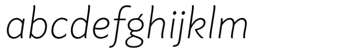Axios Pro Extra Light Italic