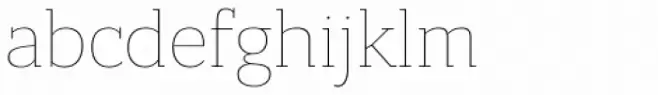 Bandera Cyrillic Thin