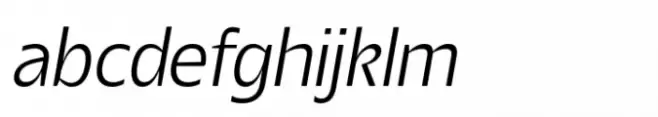 Barkanon Light Italic