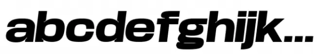 Base Neue Wide Extra Bold Oblique