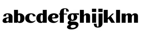 Behind The Nineties Sans Extrabold