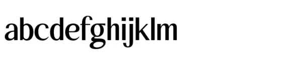 Behind The Nineties Sans Medium