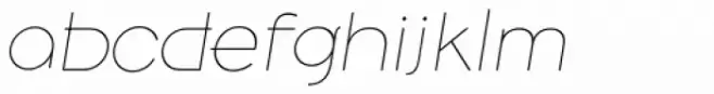 Belong Sans Thin Italic