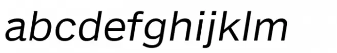 Benton Sans RE Italic