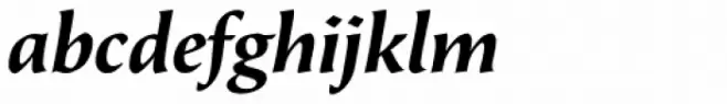 Beorcana Display Pro Bold Italic