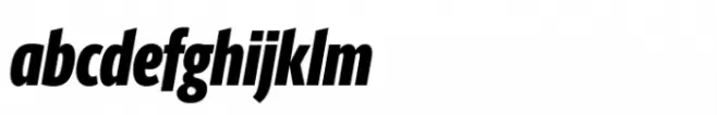 Berlingske Sans Extracondensed Std Extrabold Italic