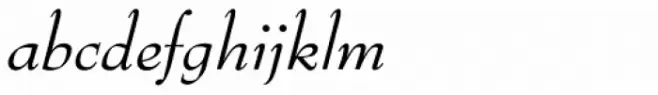 Bernhard Mod B EF Italic