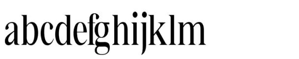 Bia Serif High Medium Condensed