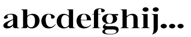 Bia Serif High Semi Bold Extended