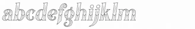 Black Quality Victo Italic