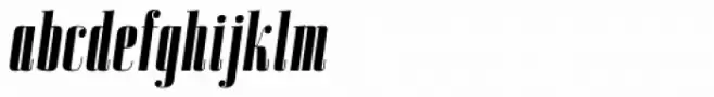 Bodoni Z37 M Compressed Heavy Italic
