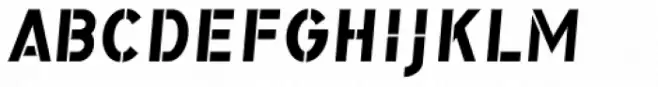 Bomber TV Italic