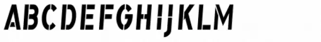 Bomber TV Small Italic