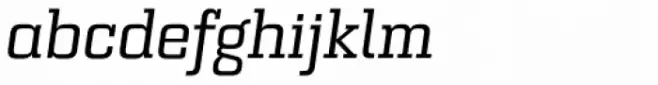 Bourgeois Slab Medium Italic