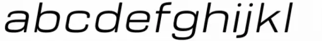 Bourton Text Regular Wide Italic