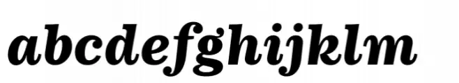Buena Bold Italic