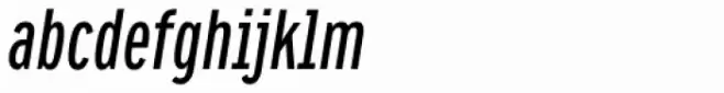 CA Oskar Compressed Italic