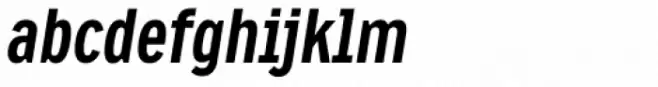 CA Oskar Condensed Bold Italic