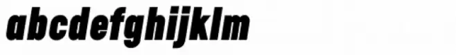 Calps Sans Slim Extra Black Italic