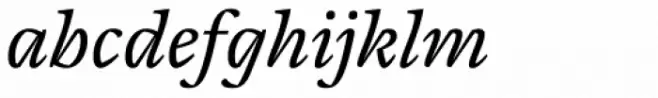 Cardamon Pro Italic