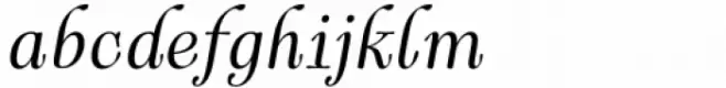 Cartes Extended Book Italic