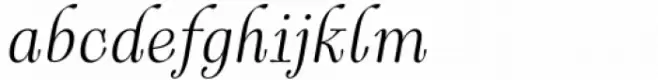 Cartes Extended Light Italic