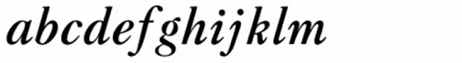 Caslon Classico Bold Italic