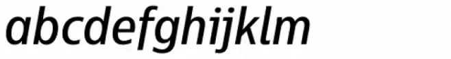 Centrale Sans Condensed Medium Italic