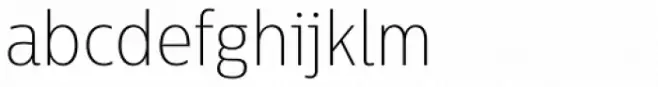 Centrale Sans Condensed Thin