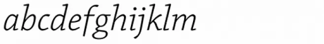 Chaparral Pro Light Italic