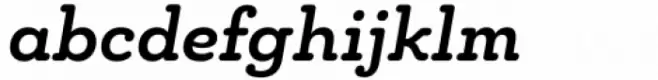 Chennai Slab Extended Bold Oblique