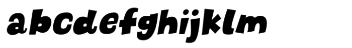 Chunky Fries Italic