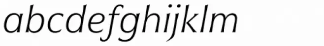 Civane Norm Thin Italic