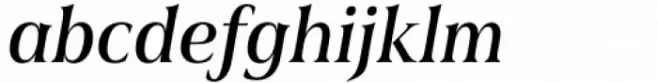 Civane Serif Condensed Medium Italic