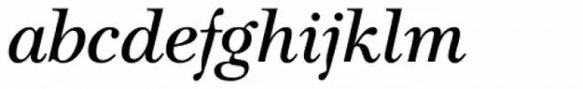 Claridge Italic