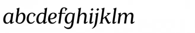 Clarinette Medium Italic