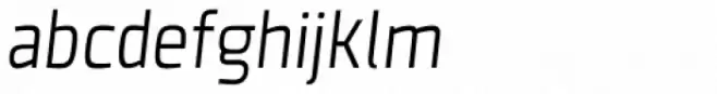 Clio Condensed Light Oblique